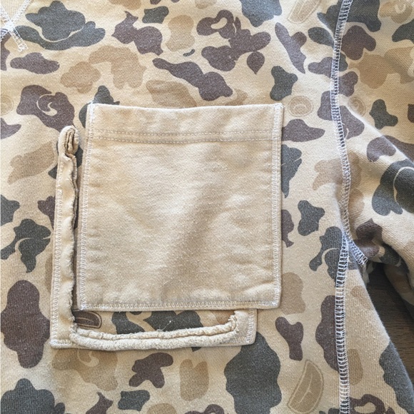 EUC Under Two Flags Camo Crewneck - Picture 4 of 6